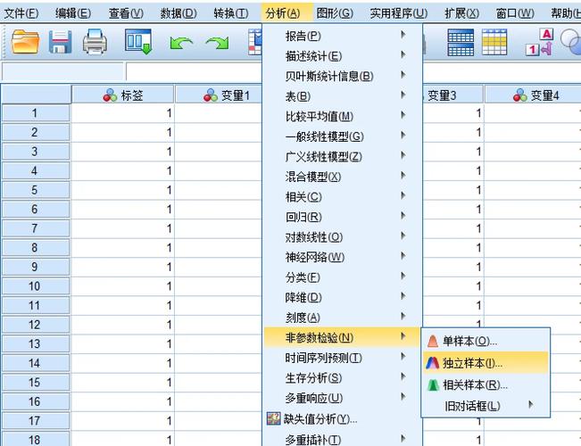 如何使用SPSS制作和分析数据分布图