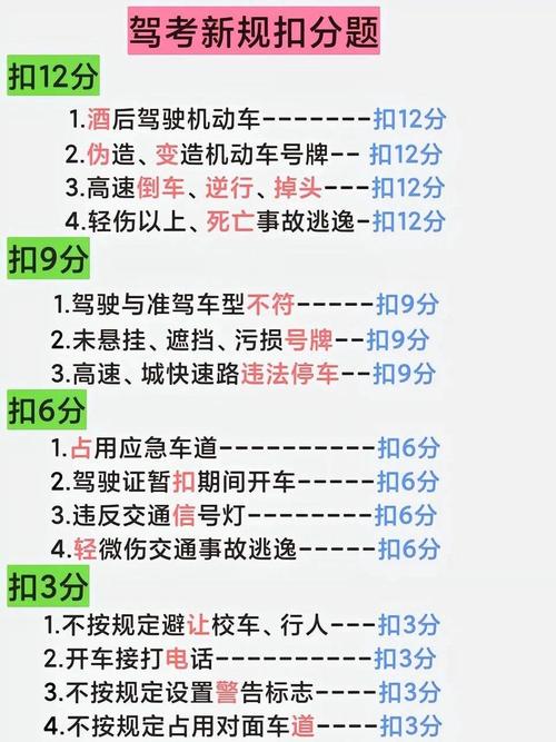 超过时速50%扣几分,时速超过规定时速50扣多少分