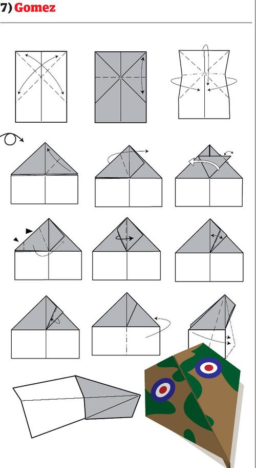纸飞机教程文字版,纸飞机教学视频教程
