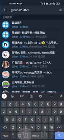 关于telegeram爱好者群的信息
